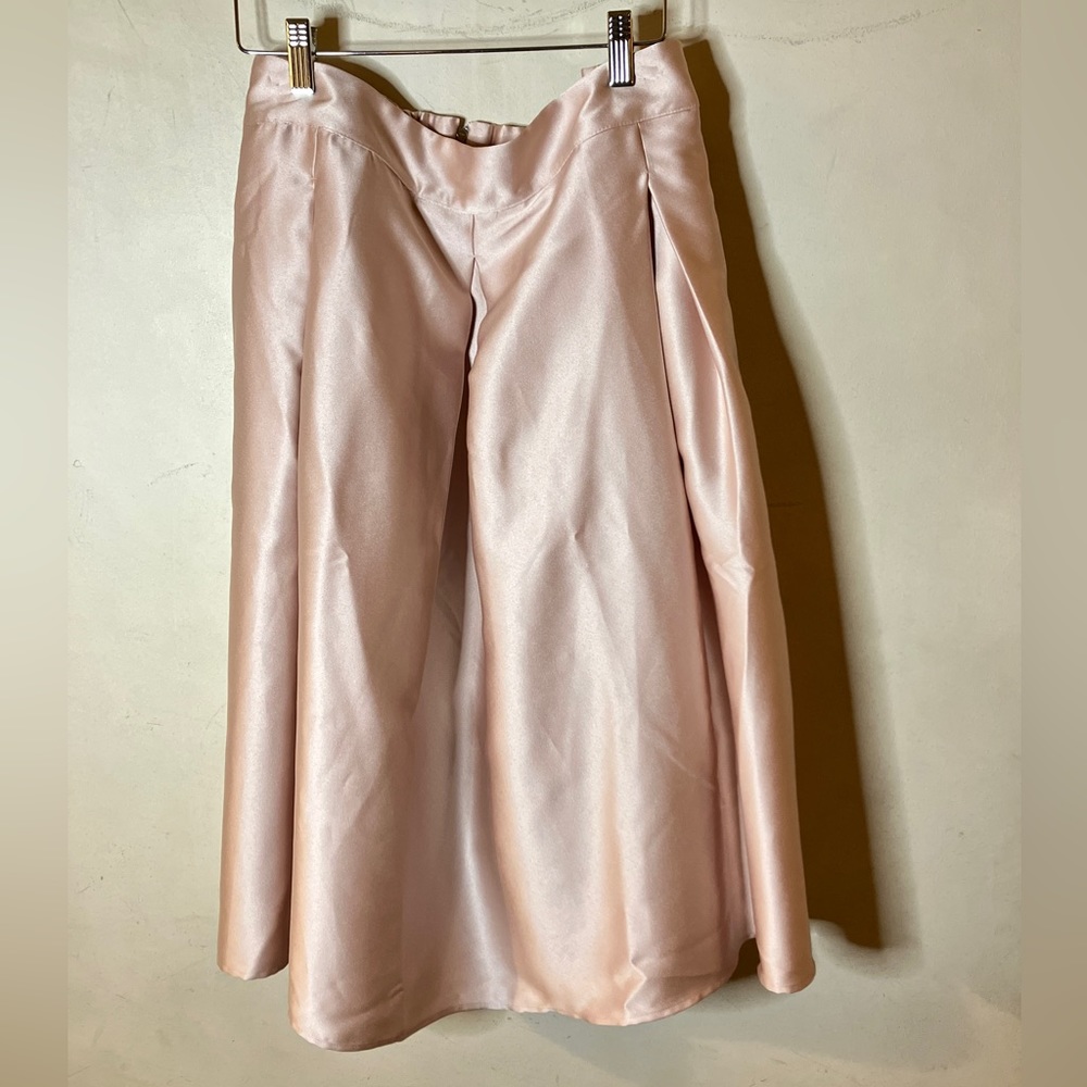 Y2K Pastel Pink Pleated Skirt - Picture 2 of 9